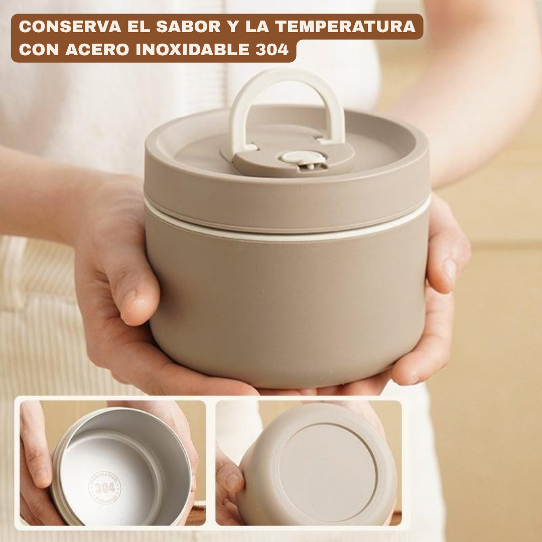 PACK LUNCHBOX®: 4 Loncheras Térmicas + ¡Maleta+Cubiertos gratis!