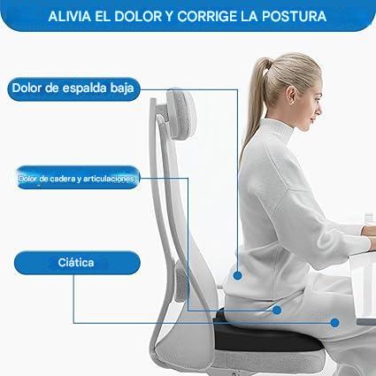 RELAXFORM®: COJÍN ORTOPEDICO PREMIUM+ FUNDA ANTITRANSPIRANTE ¡GRATIS!