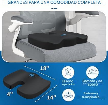 RELAXFORM®: COJÍN ORTOPEDICO PREMIUM+ FUNDA ANTITRANSPIRANTE ¡GRATIS!