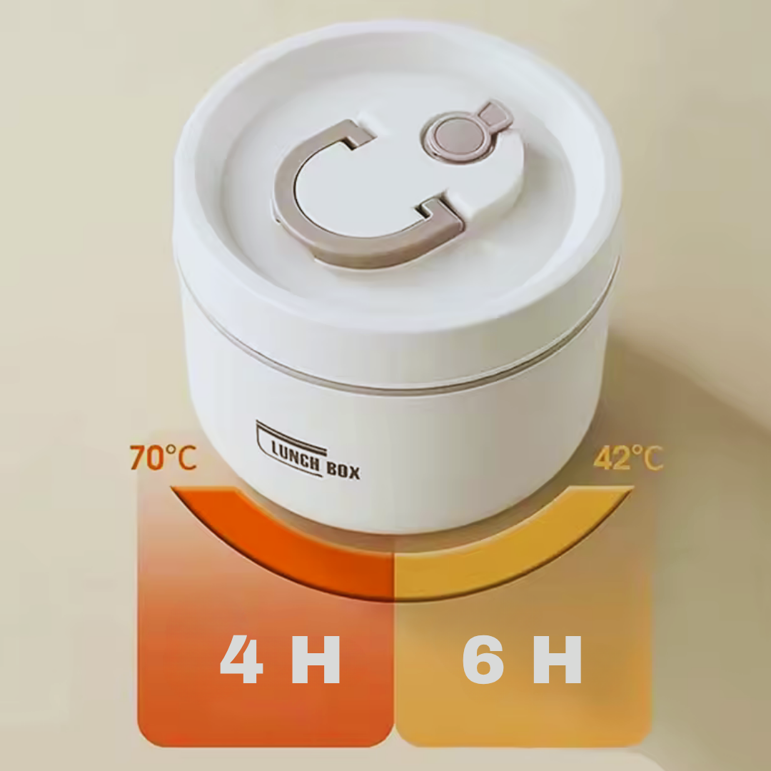 PACK LUNCHBOX®: 4 Loncheras Térmicas + ¡Maleta+Cubiertos gratis!