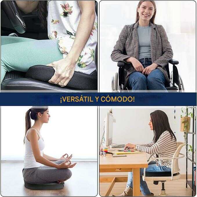 RELAXFORM®: COJÍN ORTOPEDICO PREMIUM+ FUNDA ANTITRANSPIRANTE ¡GRATIS!