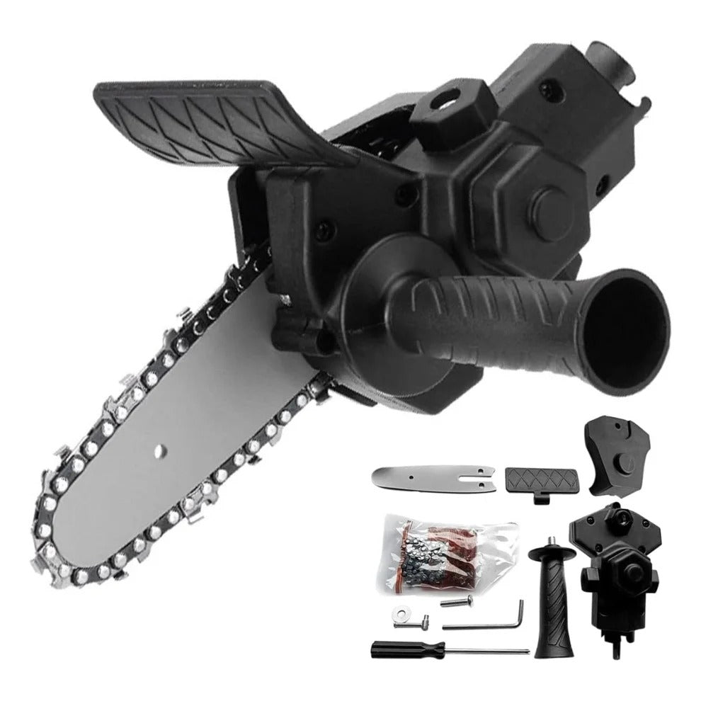 DRILL-SIERRA PRO®  Convierte tu taladro en motosierra portátil