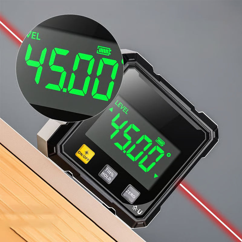 INCLINÓMETRO DIGITAL PRO  ¡Precisión exacta al instante!