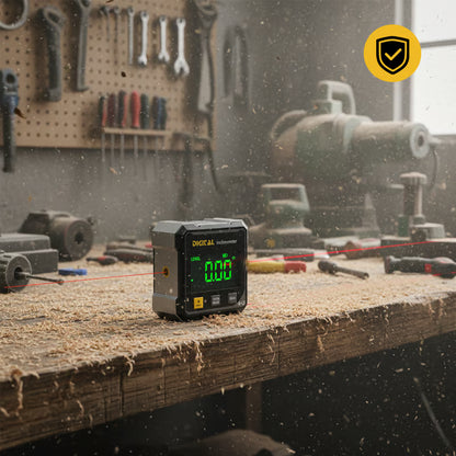 INCLINÓMETRO DIGITAL PRO  ¡Precisión exacta al instante!