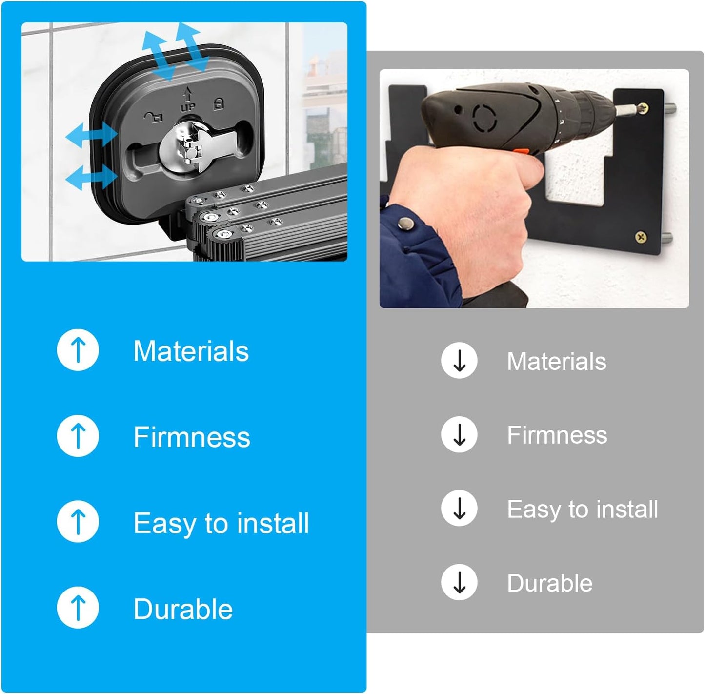 Tendedero De Ropa Brazo Plegable Ventosa