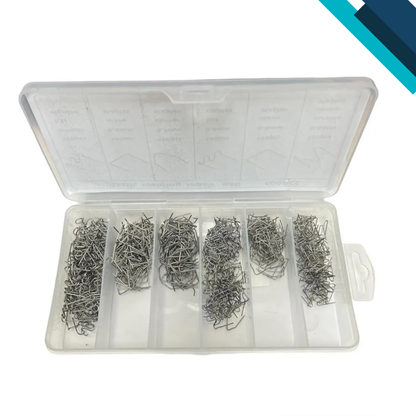 Clips de Repuesto para Pistola de Soldadura de Plásticos x 600 + Estuche Rígido ¡Gratis!