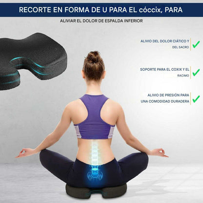 RELAXFORM®: COJÍN ORTOPEDICO PREMIUM+ FUNDA ANTITRANSPIRANTE ¡GRATIS!
