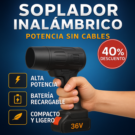 AirPro® Pistola de Aire Inalámbrica- Más potencia Menos esfuerzo