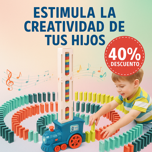 TREN DOMINÓ DIDÁCTICO  Aprendizaje en Cada Ficha