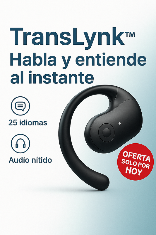 TransLynk™ Audífonos Traductores Inteligentes