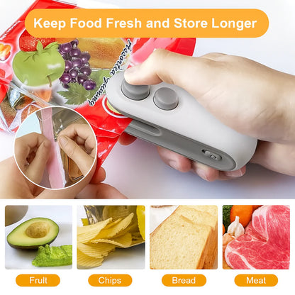 MINI SELLADOR DE BOLSAS PORTÁTIL