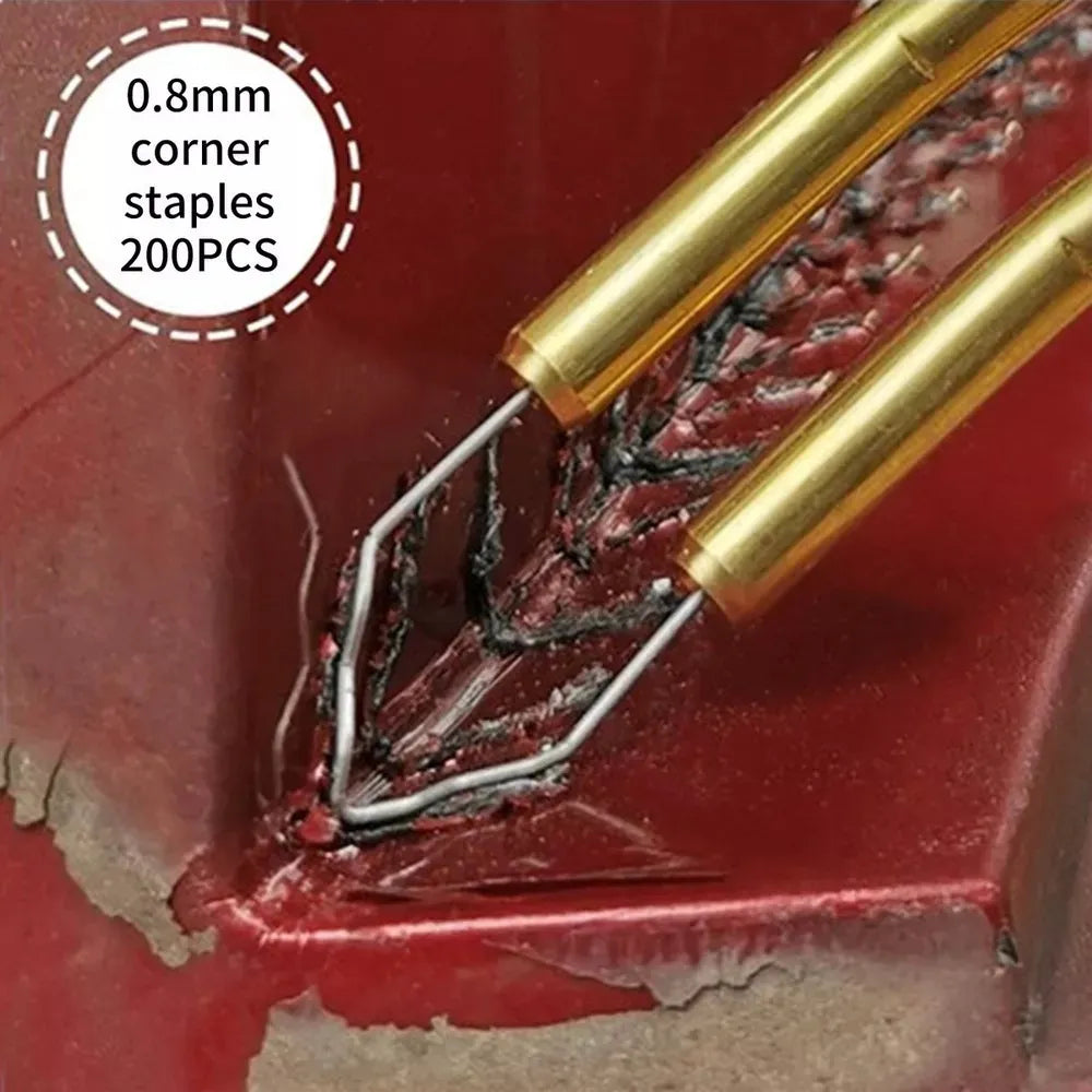 Clips de Repuesto para Pistola de Soldadura de Plásticos x 600 + Estuche Rígido ¡Gratis!