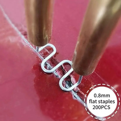 Clips de Repuesto para Pistola de Soldadura de Plásticos x 600 + Estuche Rígido ¡Gratis!