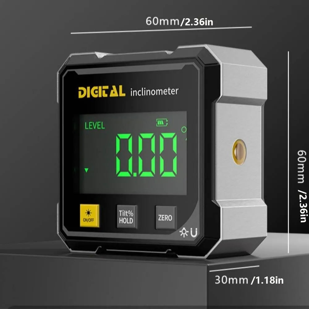 INCLINÓMETRO DIGITAL PRO  ¡Precisión exacta al instante!