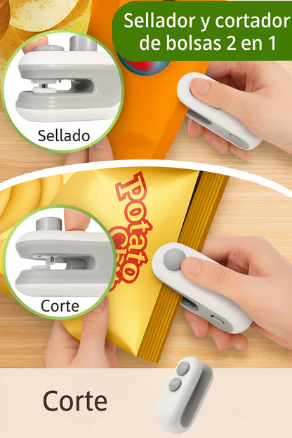 MINI SELLADOR DE BOLSAS PORTÁTIL