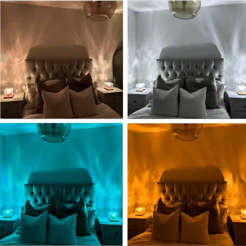 AuroraCube: Proyector de Aurora Boreal
