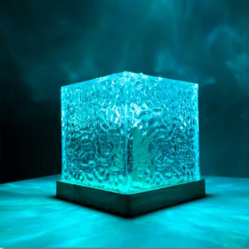 AuroraCube: Proyector de Aurora Boreal