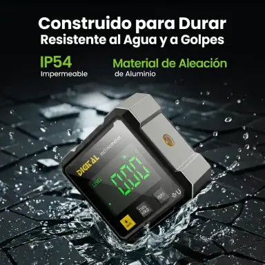 INCLINÓMETRO DIGITAL PRO  ¡Precisión exacta al instante!